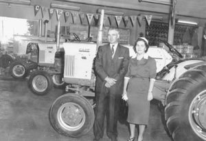 Jim and Golden Coleman in the Showroom