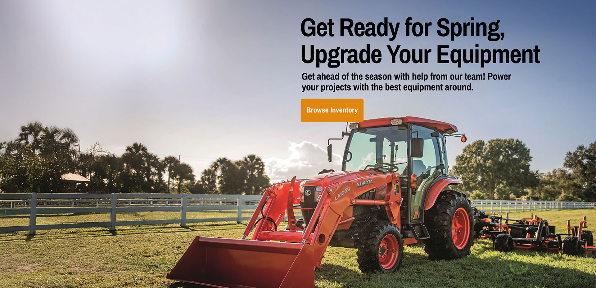 Get Ready for Spring, Upgrade Your Equipment