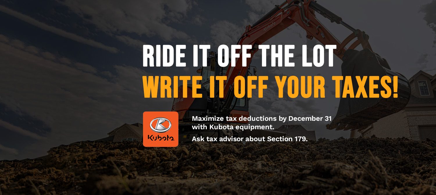 Save On Your Taxes with Equipment Purchases - Tax Code Section 179